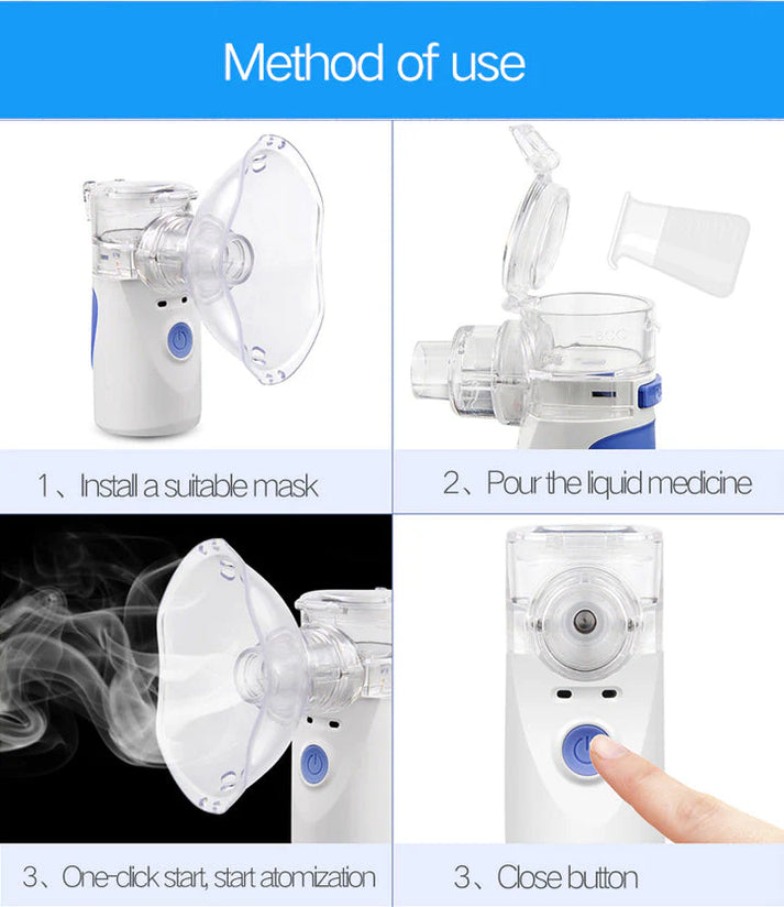 Mini Portable Mesh Nibulizer